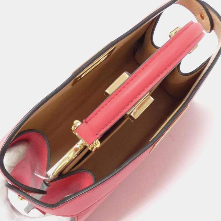 Pre Owned Fendi Peekaboo I See You Small Bag