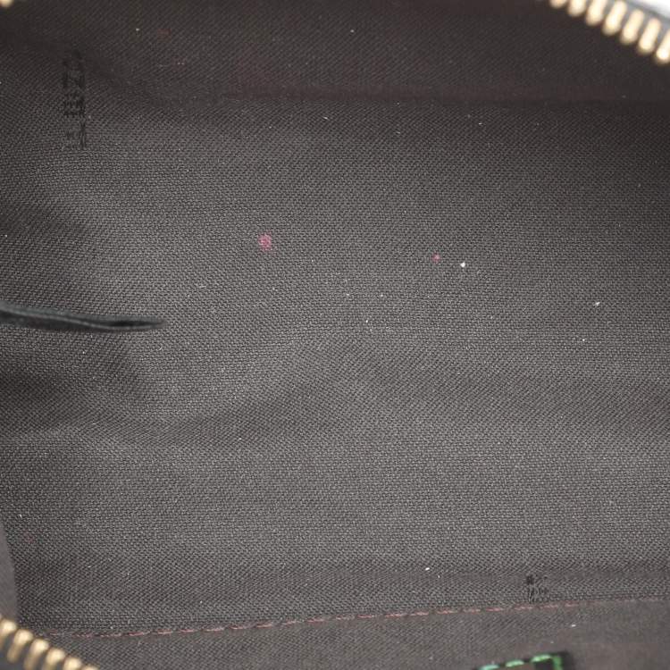 مملوكة مسبقًا Fendi Multicolor Zucca Print Coated Canvas Spalmati Pochette