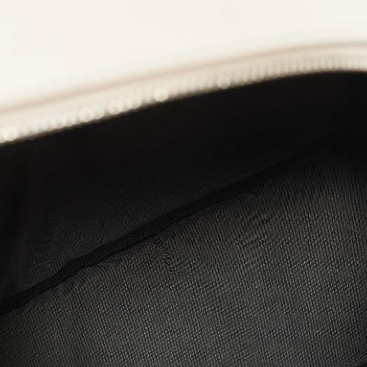 Pre Owned Fendi Grey Leather Mini Flowerland Backpack