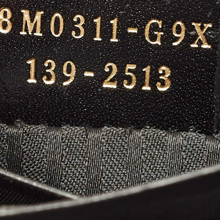 Pre Owned Fendi Black Leather 2Jours Envelope Clutch