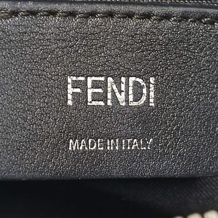 مملوكة مسبقًا Fendi Black Leather Mini By The Way Crossbody Bag