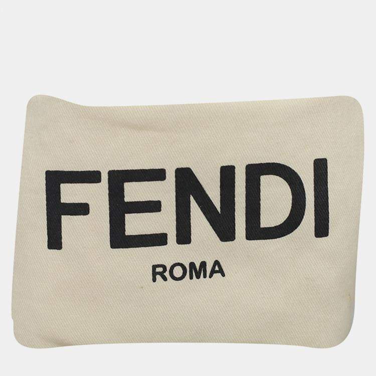 Pre Owned Fendi Small Kan I Chain Shoulder Bag
