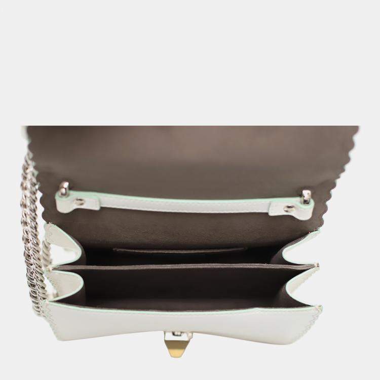 Pre Owned Fendi Small Kan I Chain Shoulder Bag