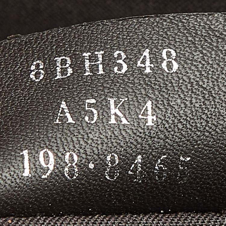 Pre Owned Fendi Brown/Black Zucca Coated Canvas and Leather FF 1974 Stamp Patch Shopper Tote