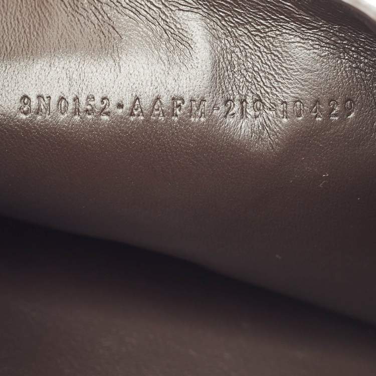 Pre Owned Fendi Brown Zucca Leather F is Fendi Envelope Pouch