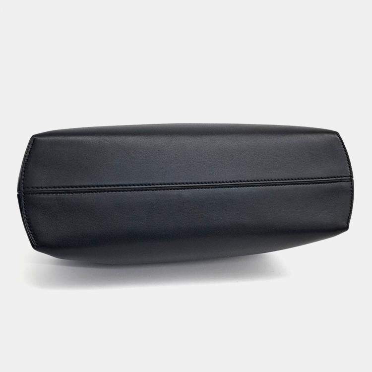 Pre Owned Fendi Black Leather First Medium Bag