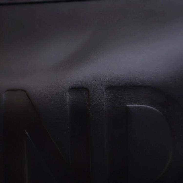 Pre Owned Fendi Sunshine Medium Black Calfskin Tote Bag