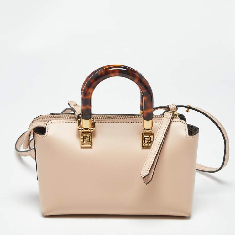 مملوكة مسبقًا Fendi Light Pink Leather Mini By The Way Bag