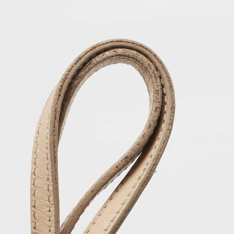 Pre Owned Fendi Beige/Pink Zucchino Canvas Logo Tote