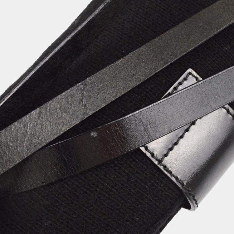 Pre Owned Fendi Black Wool Shoulder Bag