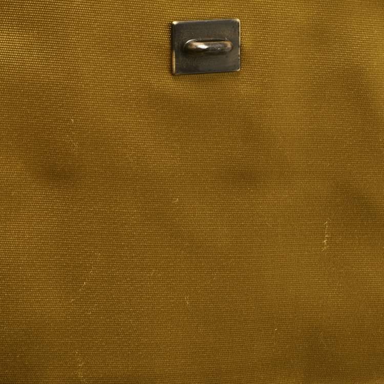 Pre Owned Fendi Brown/Black Stripe Calfhair and Velvet B Bag Shoulder Bag