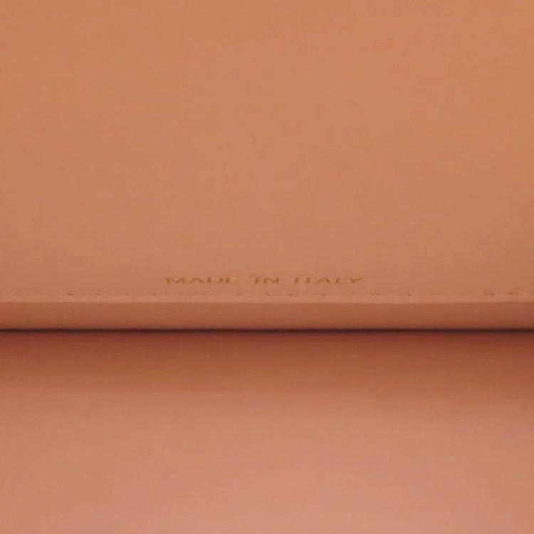 Pre Owned Fendi Peekaboo Small Pink Leather Tote Bag
