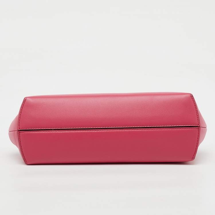 Pre Owned Fendi Pink Leather Fendi First Small Shoulder Bag