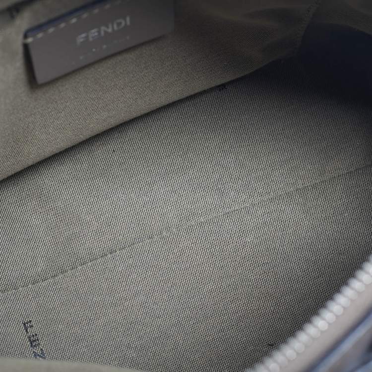 Pre Owned Fendi Beige Leather Mini By The Way Crossbody Bag