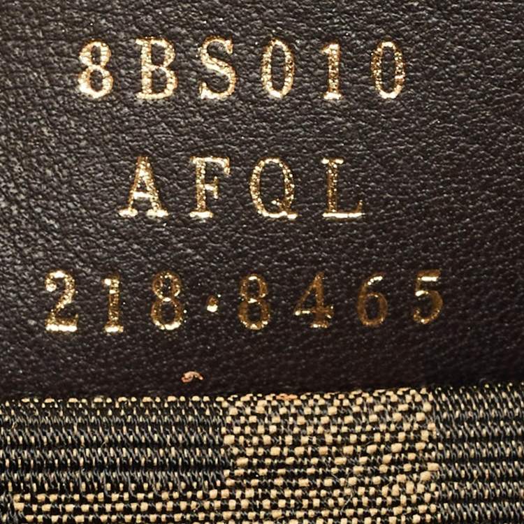 Pre Owned Fendi Yellow Crochet and Leather Mini Mon Tresor Bucket Bag
