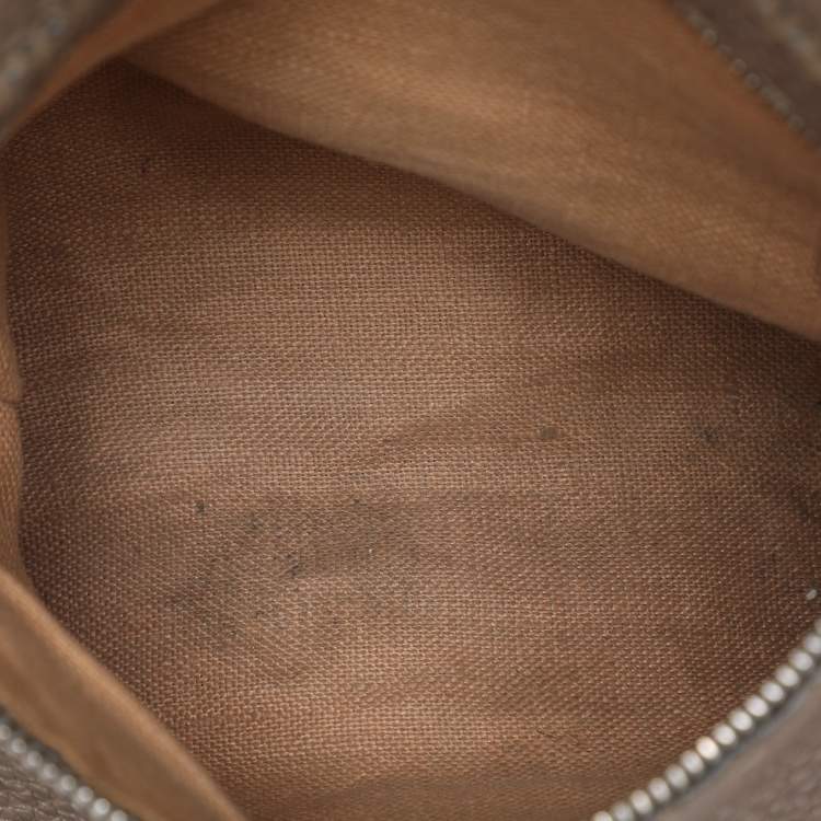 Pre Owned Fendi Beige Selleria Leather Satchel