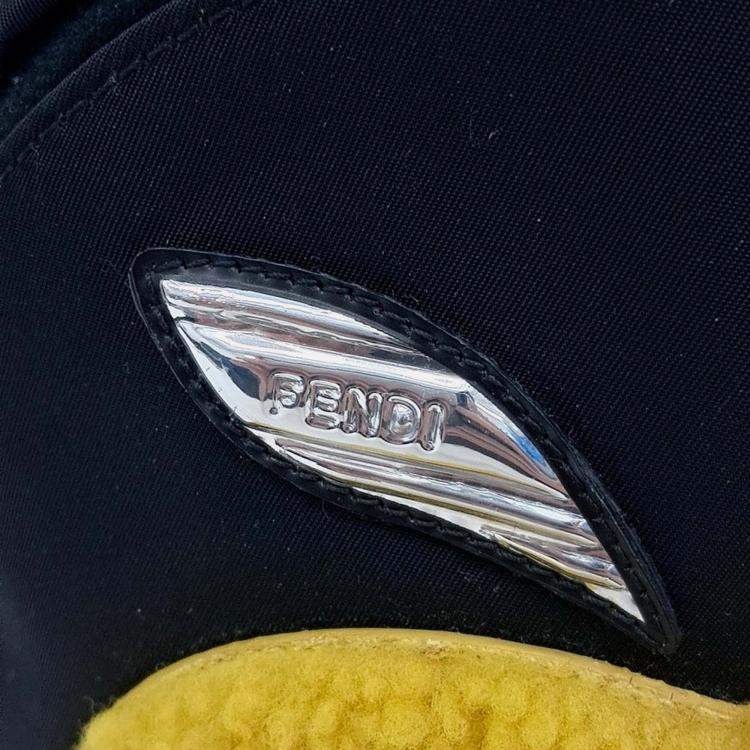 Pre Owned Fendi Mini Black Fabric Backpack