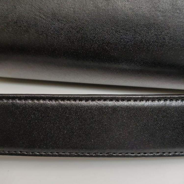 Pre Owned Fendi Black Leather Bugs Kan I Top Handle Bag