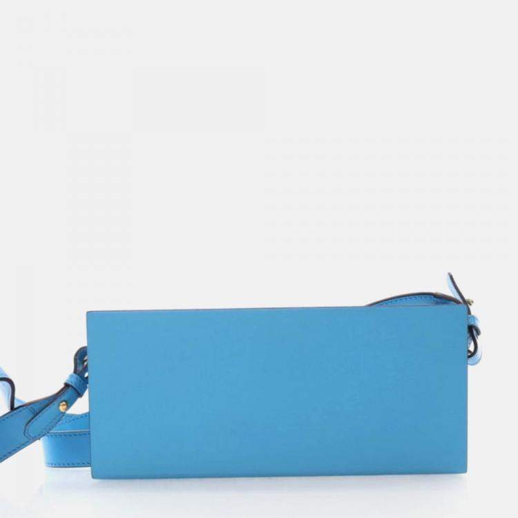 Pre Owned Fendi Leather Horizontal Box Bag