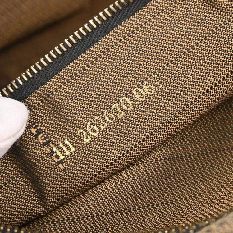 Pre Owned Fendi Brown Zucca 2way Handbag