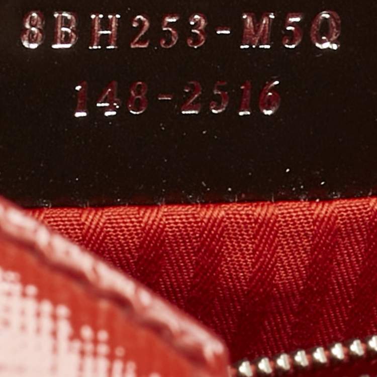 Pre Owned Fendi Red patent Leather Petite 2Jours Tote