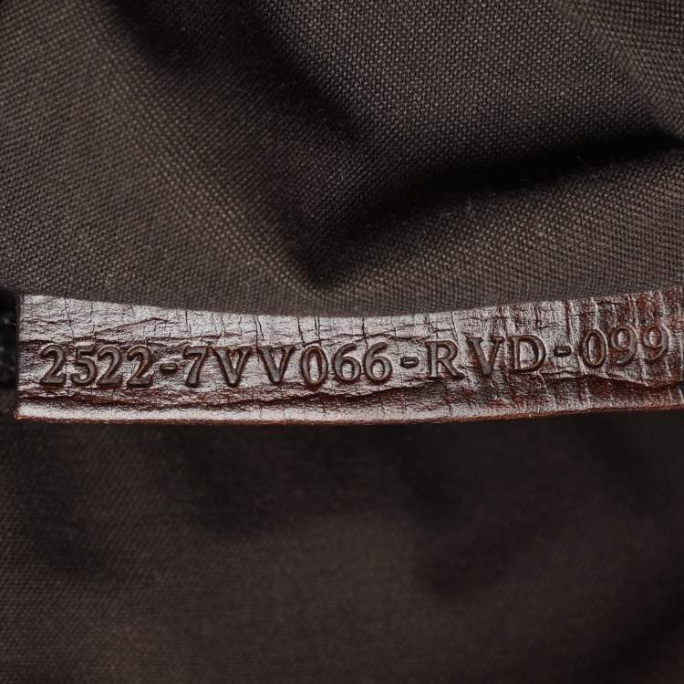 Pre Owned Fendi Tobacco Zucca Coated Canvas And Leather Carry On Luggage Suitcase