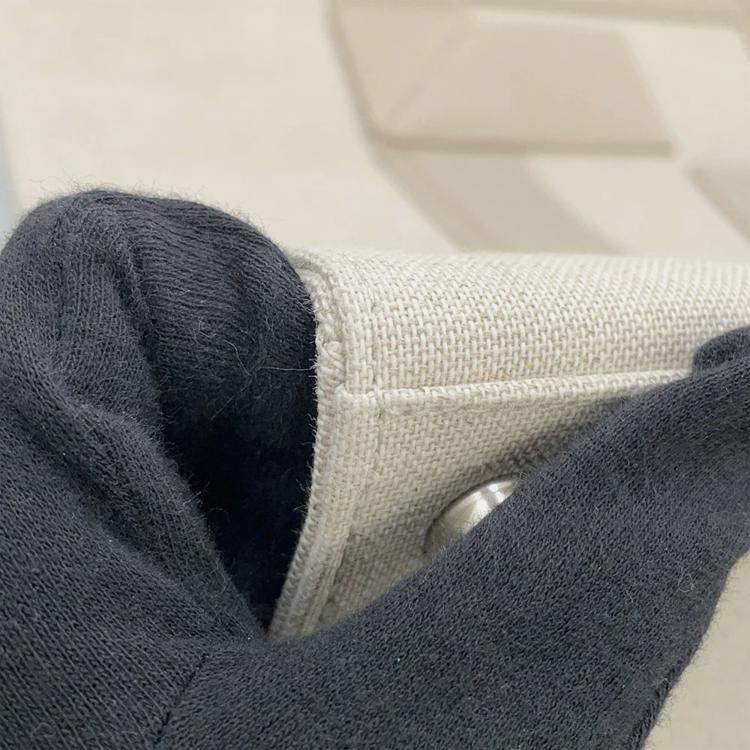 Pre Owned Fendi Shopping Bag Beige Canvas