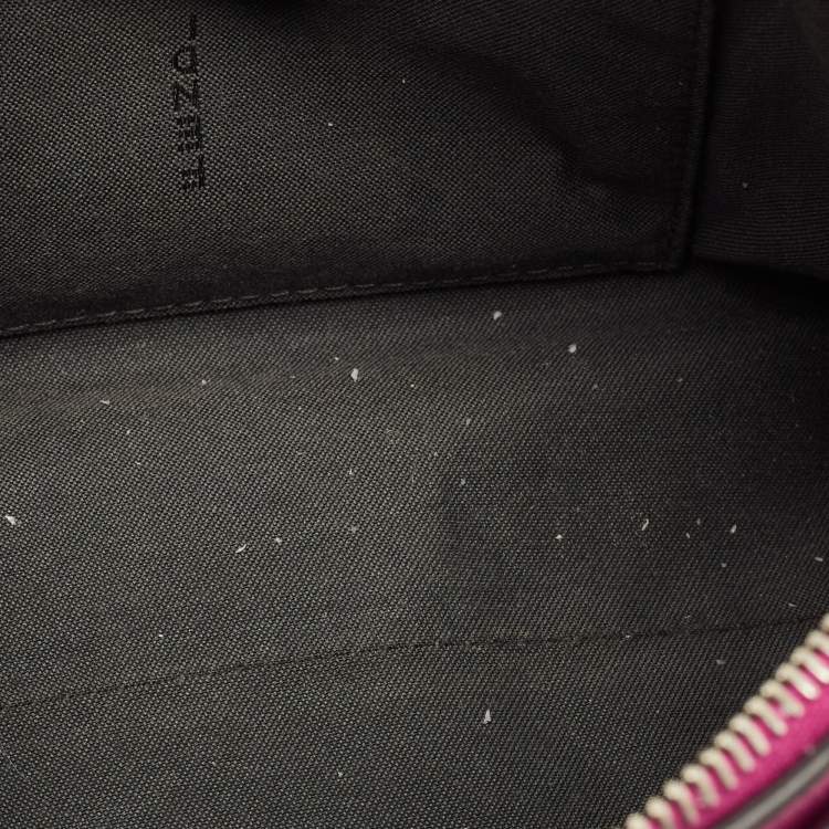 Pre Owned Fendi Pink Leather Mini By The Way Crossbody Bag