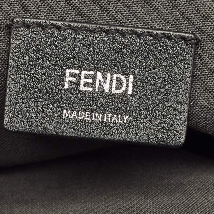 Pre Owned Fendi Pink Leather Mini By The Way Crossbody Bag