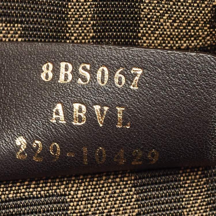 Pre Owned Fendi Peach Leather Mini By The Way Bag