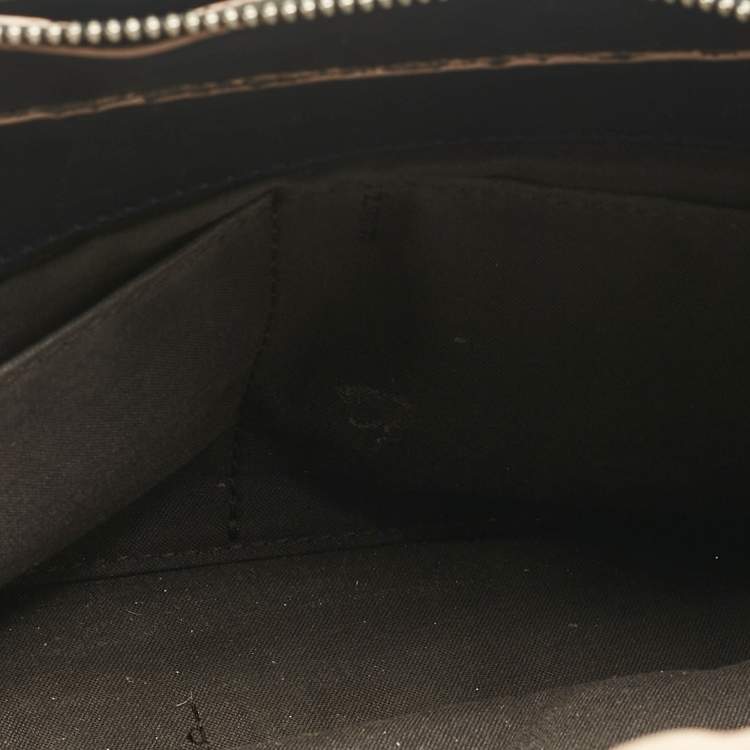 Pre Owned Fendi Navy Blue Leather Medium By The Way Scalloped Bag