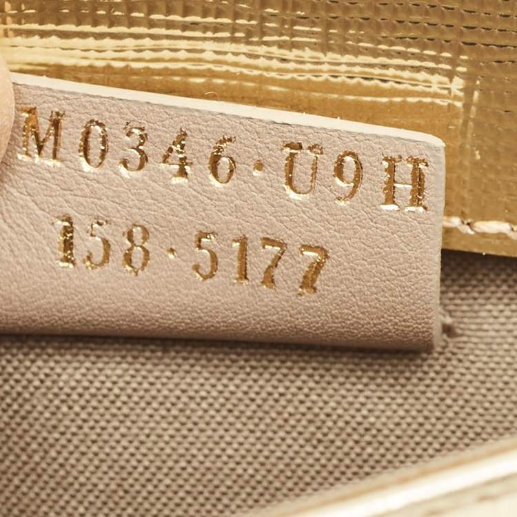 Pre Owned محفظة فندي سلسلة أنبوب جلد سوداء