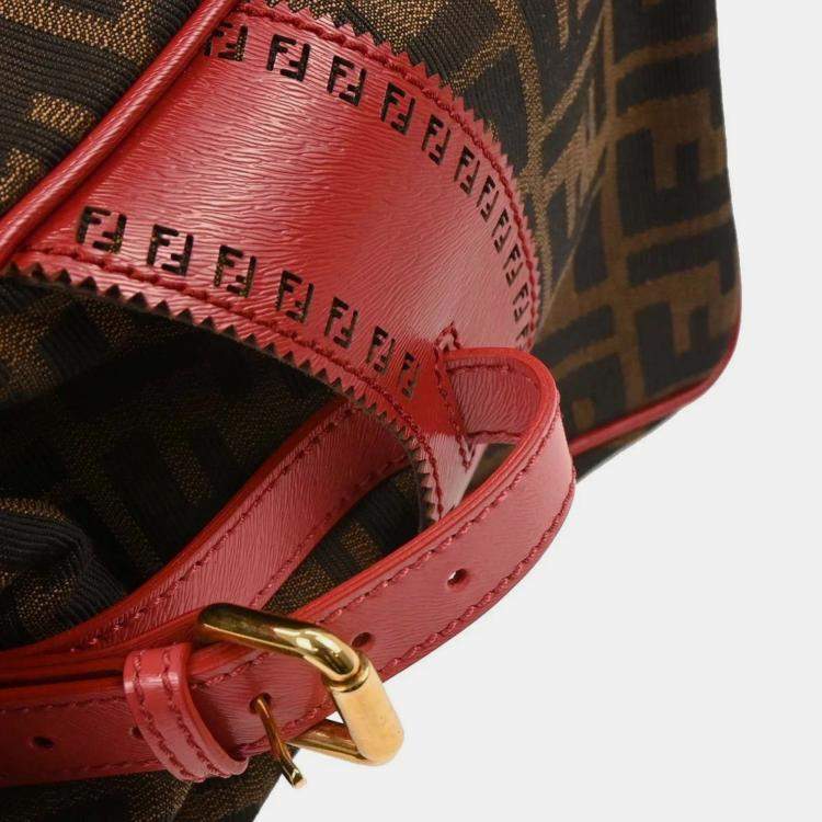 Pre Owned Fendi Brown Zucca Etnico Handbag