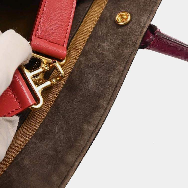 Pre Owned Fendi Brown Zucca Etnico Handbag