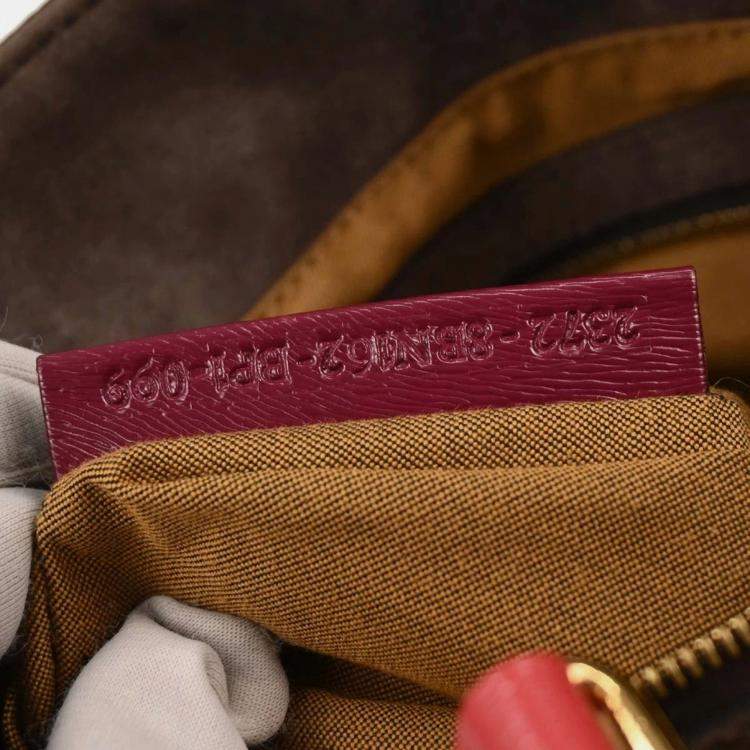 Pre Owned Fendi Brown Zucca Etnico Handbag