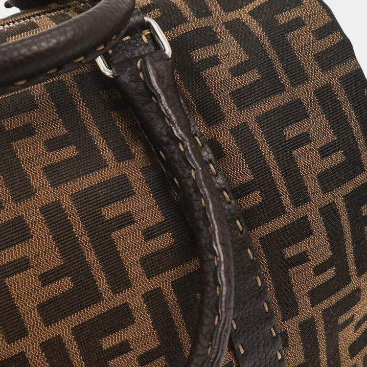 مملوكة مسبقًا Fendi Brown Zucca Duffle Bag