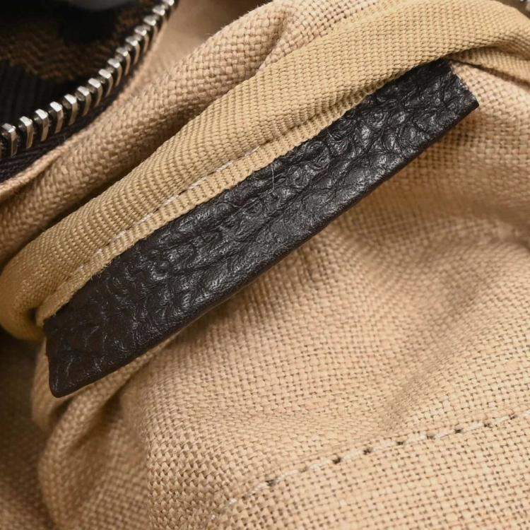 مملوكة مسبقًا Fendi Brown Zucca Duffle Bag