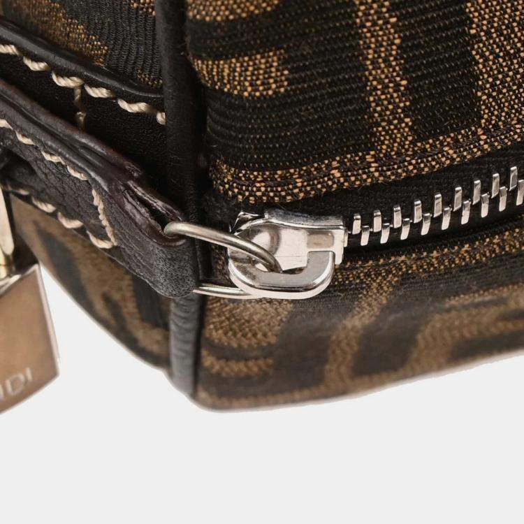 مملوكة مسبقًا Fendi Brown Zucca Duffle Bag