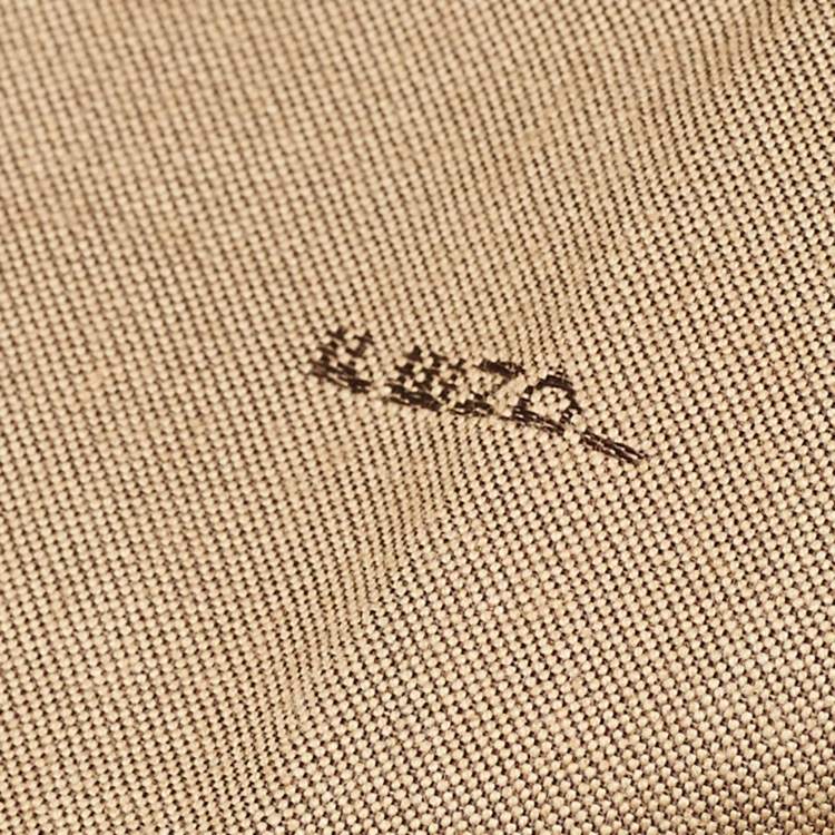 Pre Owned Fendi Gold Textured Leather Spy Hobo