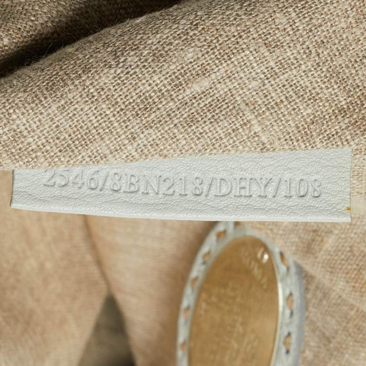 Pre Owned Fendi Mint Green Selleria Leather Firenze Frame Tote