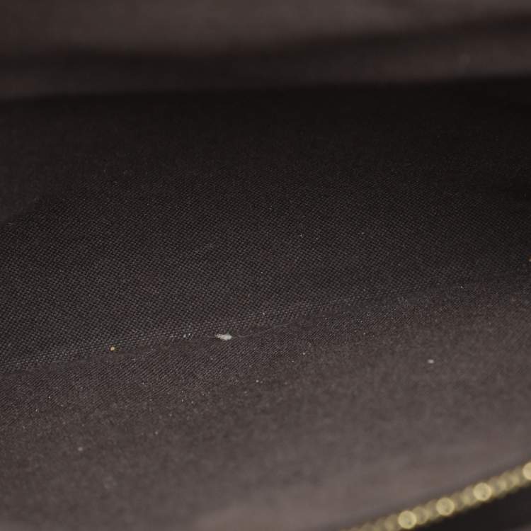 Pre Owned حقيبة كتف فندي ماكسي باغيت جلد سوداء بقلاب