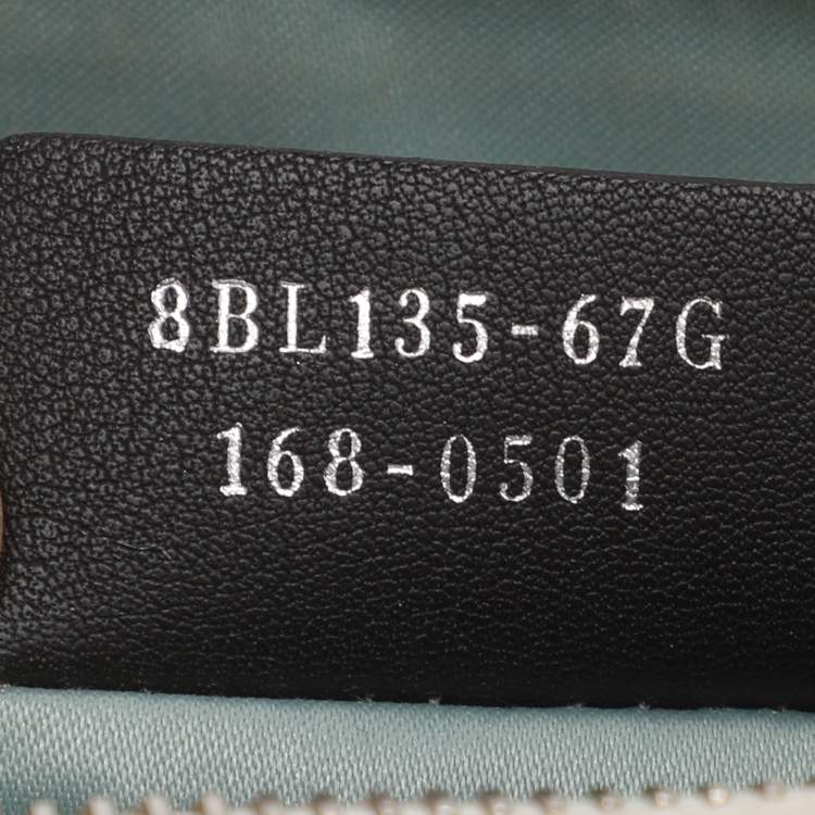 Pre Owned Fendi White Leather Mini By The Way Embellished Crossbody Bag