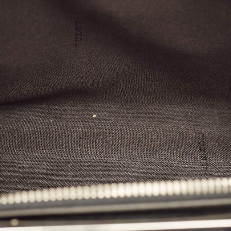 Pre Owned Fendi Demi Jour Mini Multicolor Python and Leather Top Handle Bag