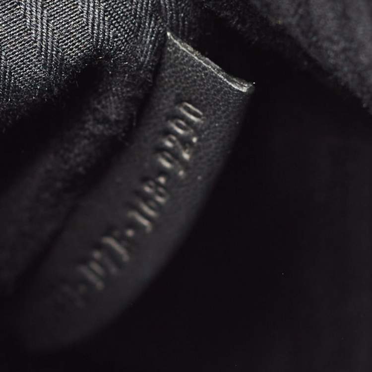 Pre Owned Fendi 2Jours Petite Black Leather Tote