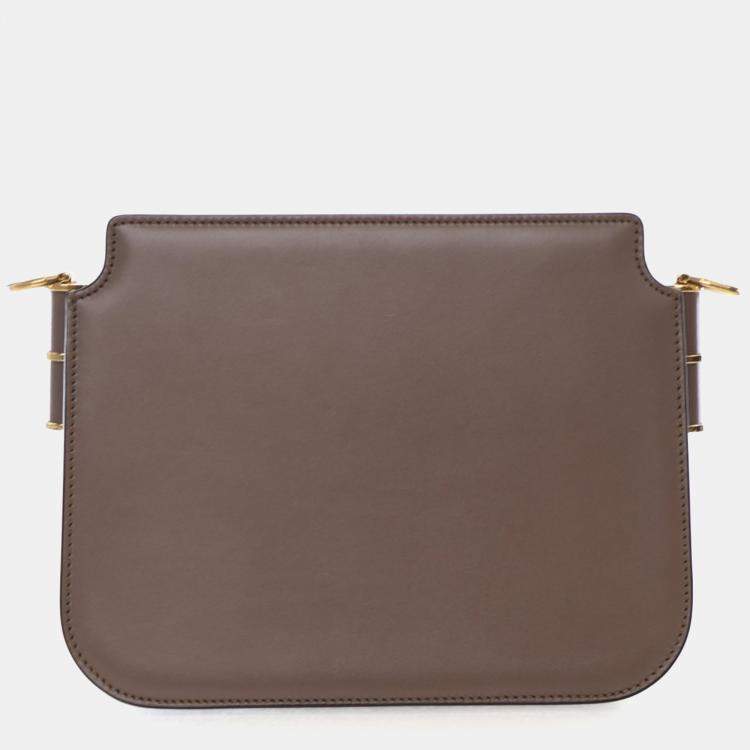 Pre Owned Fendi Vitello King Luxor Touch Shoulder Bag