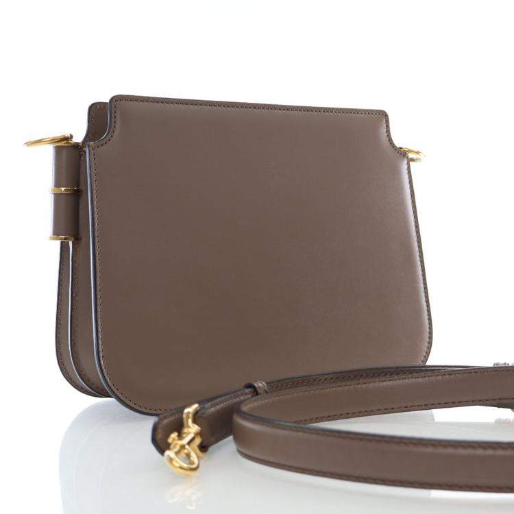 Pre Owned Fendi Vitello King Luxor Touch Shoulder Bag