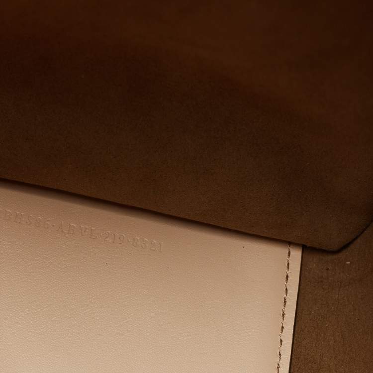 Pre Owned Fendi Sunshine Medium Light Pink Leather Shopper Tote