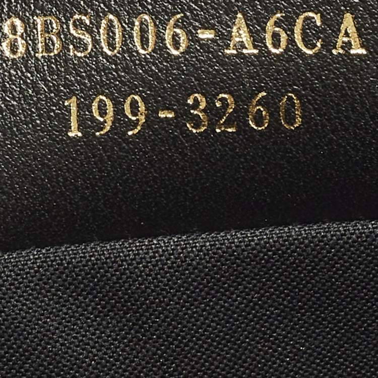 Pre Owned Fendi F is Fendi Medium Brown/Black FF Leather Wallet On Chain