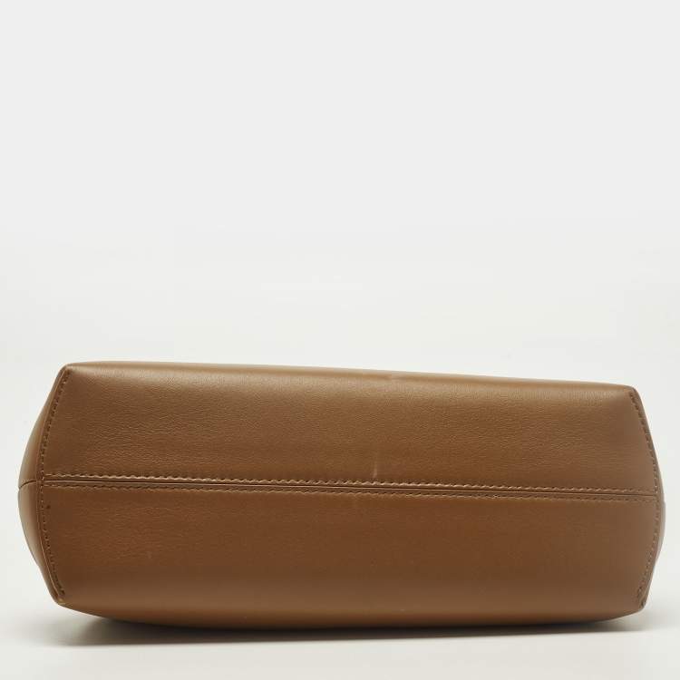 Pre Owned Fendi Brown Fendi First Small Leather Clutch Bag