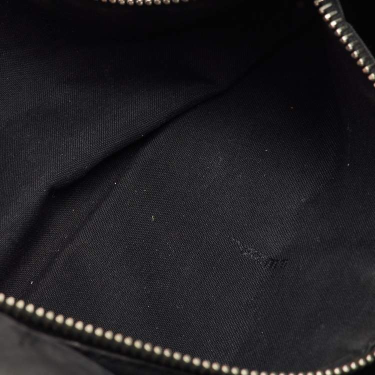 Pre Owned Fendi By The Way Medium Black Leather Shoulder Bag